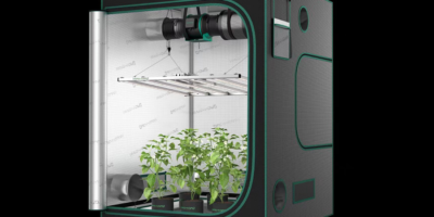 What is the optimal distance to place led grow lights during indoor gardening